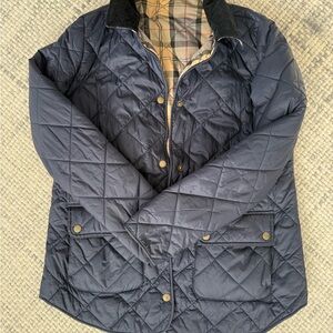 Barbour Oakland Quilted Jacket - Navy